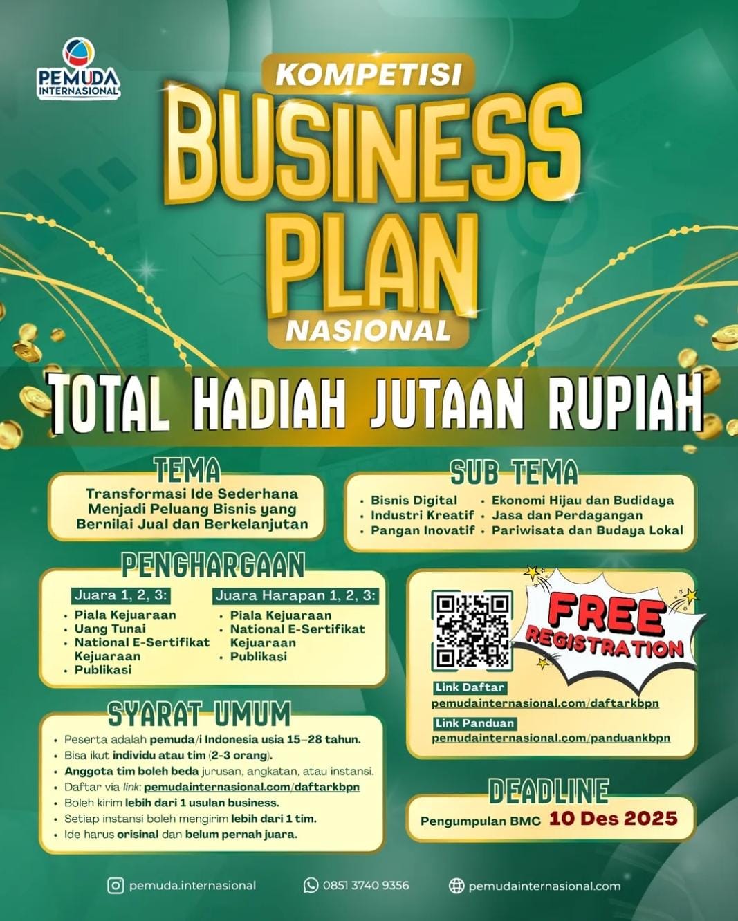 Business Plan Total Hadiah Cover